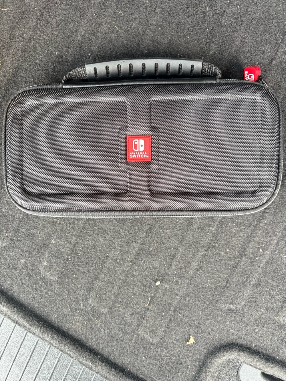 Nintendo Black Switch Carry Case with Red Logo